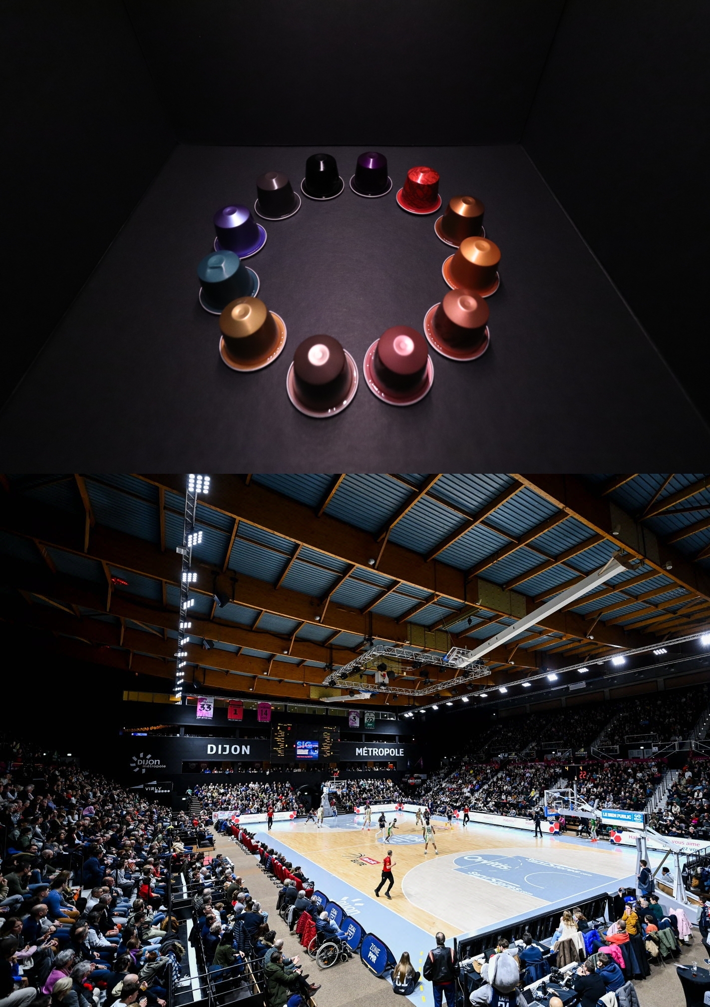 Reportage sportif en salle